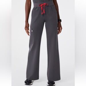 Figs Charcoal Isabel Wide Leg Women's Pants